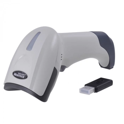 Беспроводной сканер штрих-кода MERTECH CL-2310 P2D HR SUPERLEAD USB белый